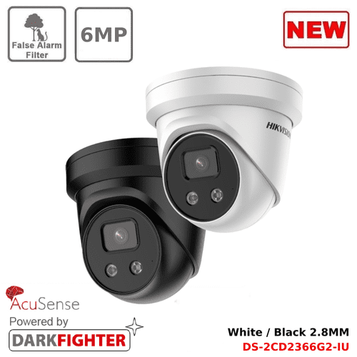 Hikvision DS-2CD2366G2-IU Pro Series AcuSense IP67 6MP Camera, 2.8mm (Offer)