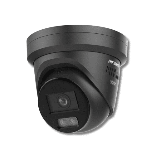 Hikvision DS-2CD2387G3-LIS2UY/SL 8MP 2.8mm ColorVu 3.0 Smart Hybrid Light Turret Camera Black (Sale)