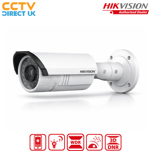 Hikvision DS-2CD2622FWD-I 2MP Motorized 2.8–12mm Bullet IP Camera | IP67, IR(Offer)