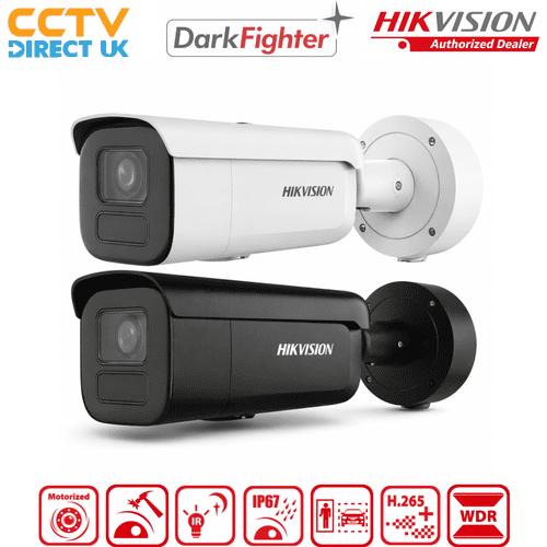 Hikvision DS-2CD2666G2H-IZS 6MP AcuSense Motorised Varifocal Bullet IP Camera with DarkFighter
