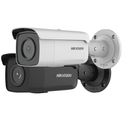 Hikvision DS-2CD2T66G2-2I Pro Series 6MP IP67 IR IP Bullet Camera, 2.8mm Fixed Lens, White