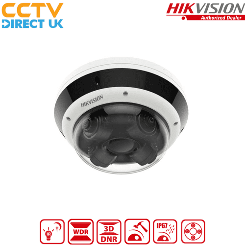 HIKVISION DS-2CD6D44G1H-IZS 4-Directional Panoramic 4MP IP Camera – 360° Full Coverage