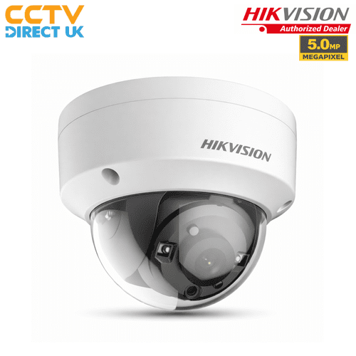 Hikvision DS-2CE57H8T-VPITF 5MP Turbo HD Vandal Dome Camera with EXIR 30m
