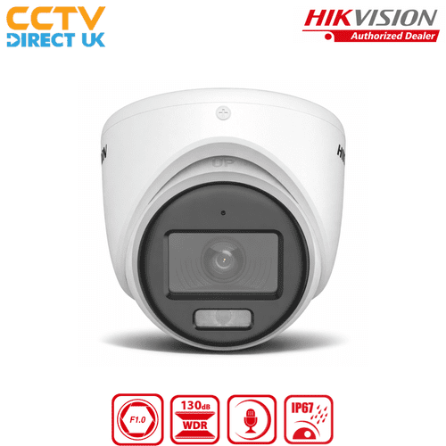 Hikvision DS-2CE70D8T-ITMFS 2MP Turbo HD Audio Turret CCTV Camera