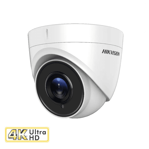 Hikvision DS-2CE78U8T-IT3 Ultra Series 8MP Outdoor IR Light WDR Turret Camera - White (Offer)