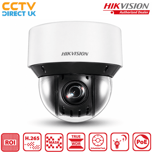 Hikvision DS-2DE4A425IWG-E 4MP PTZ Network Camera with 25x Zoom, IR Night Vision & AcuSense