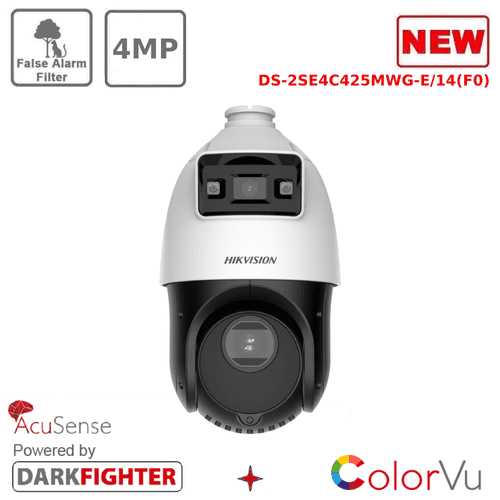 Hikvision DS-2SE4C425MWG-E(14F0) Pro Series TandemVu 4MP 4" Speed PTZ IP Camera 25x Optical Zoom