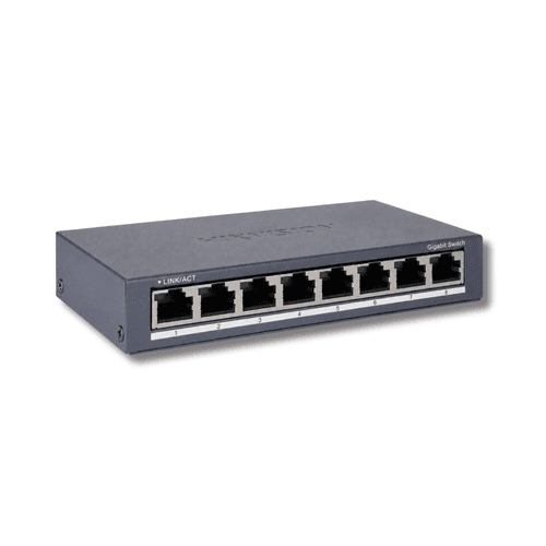 Hikvision DS-3E0508-O 8-Port Gigabit Non-PoE Metal Network Switch
