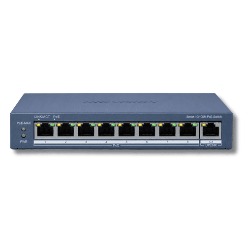 Hikvision DS-3E1309P-EI 8-Port Fast Ethernet Smart Managed PoE Switch