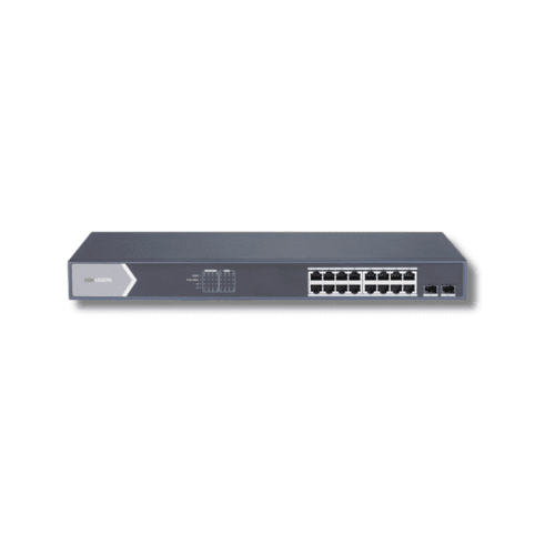 Hikvision DS-3E1518P-E 16-Port Gigabit Web PoE Switch Professional PoE Networking
