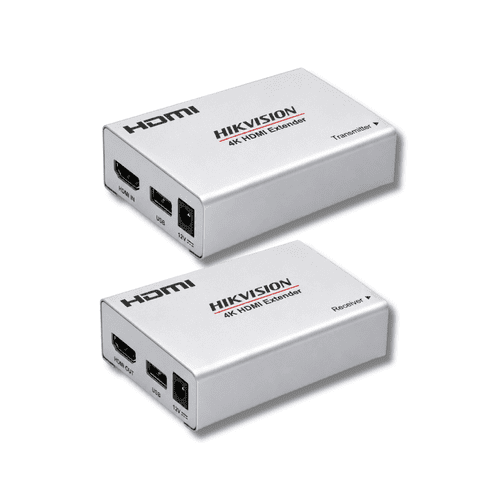 Hikvision DS-52EX01HI-4K 4K HDMI Extender Kit with USB & 120m Long Distance Transmission