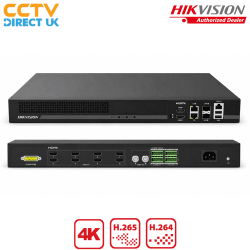 Hikvision DS-6908UDI(C) 8 HDMI Output 128-Channel 4K UHD CCTV Video Decoder