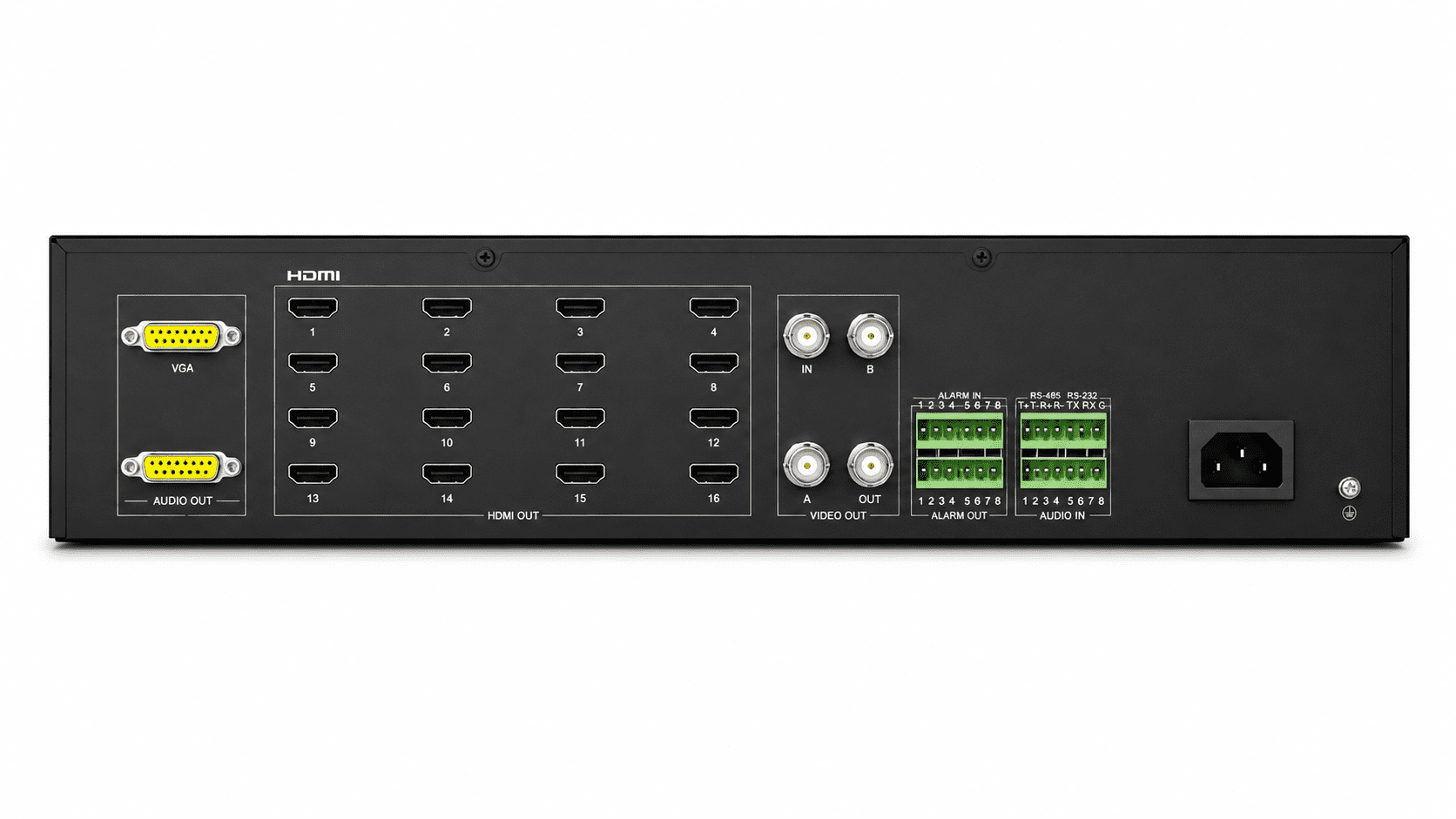 Hikvision DS-6916UDI(C) 16 HDMI Output 256-Channel 4K Decoder