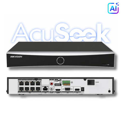 Hikvision DS-7608NXI-K1/8P/VPro NVR 8 Channel 4K AI CCTV Recorder with PoE(Offer)
