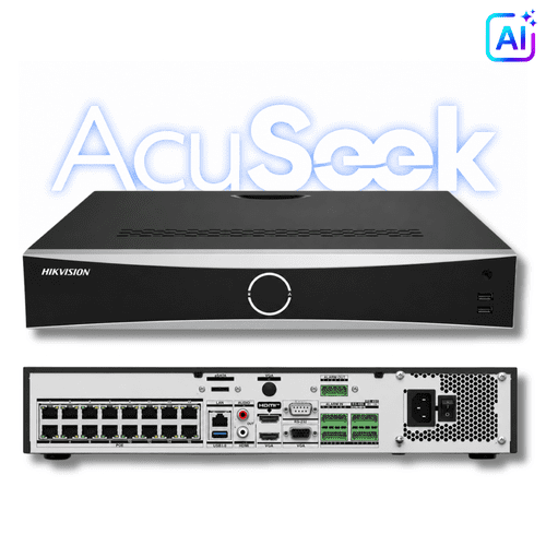Hikvision DS-7732NXI-I4/16P/VPro 32-Channel AcuSeek AI NVR – 16 PoE, 4K HDMI & 4 SATA