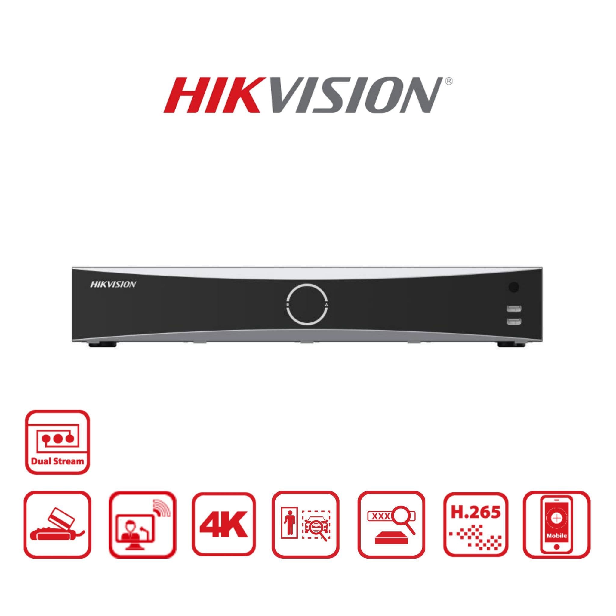 Hikvision DS-7732NXI-I4/VPro 32-Channel AI NVR