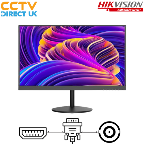 Hikvision DS-D5222F2-1V1S 21.45 Full HD Commercial CCTV Monitor – HDMI VGA BNC USB