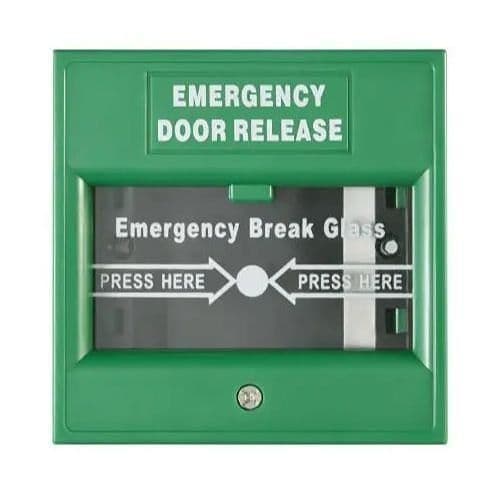 Hikvision DS-K7PEB/GREEN Emergency Door Release Button, Green