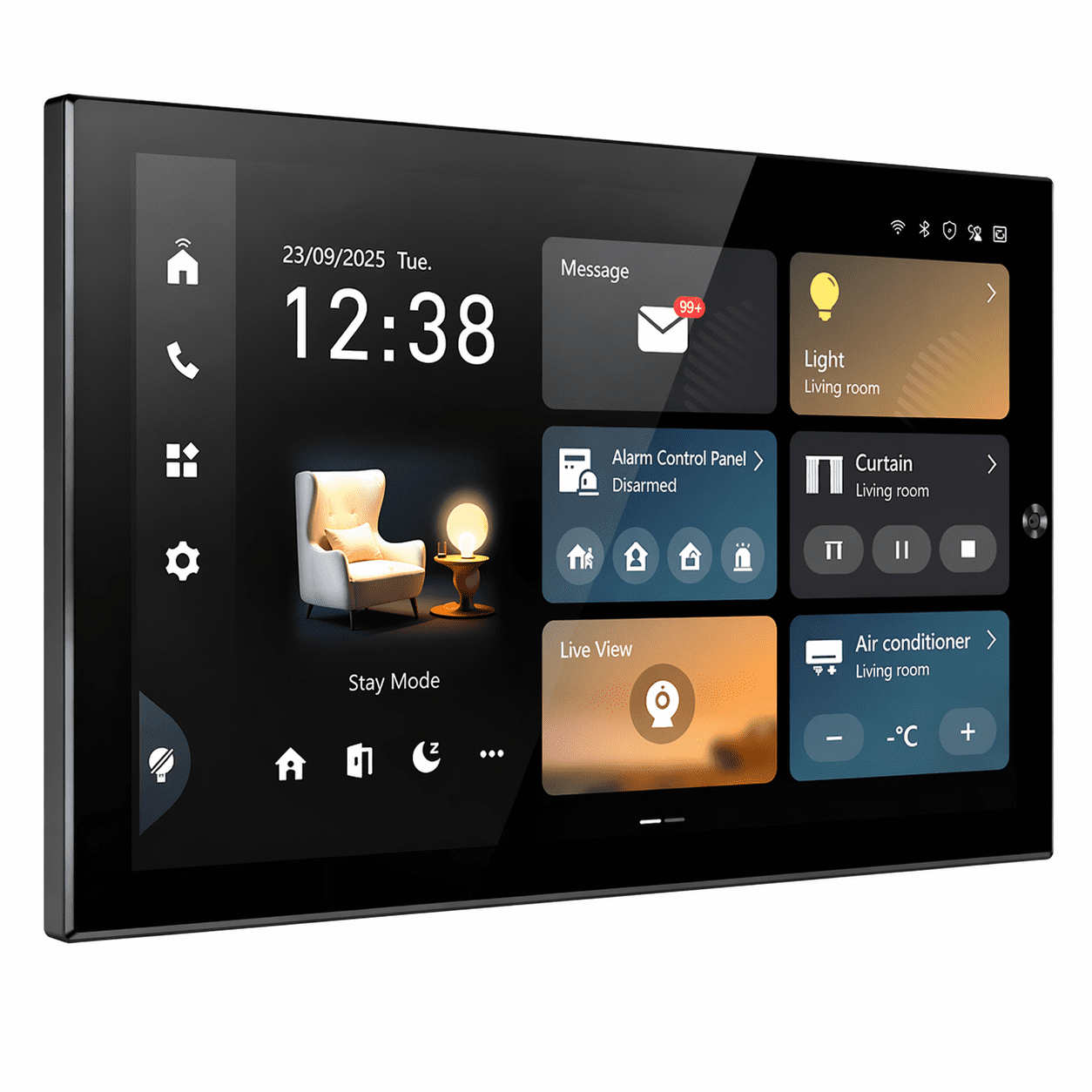 Hikvision DS-KC9570-VWTE1/S Smart Control Panel | 10.1” Android ...