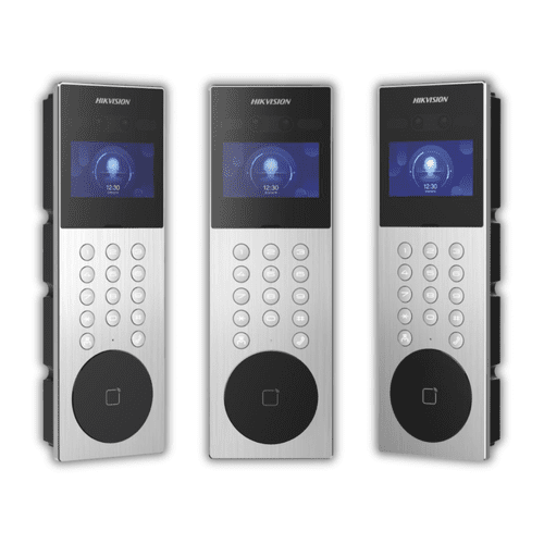 Hikvision DS-KD9203-ME6 Metal Facial Recognition IP Video Intercom Door Station with 4.3-inch Screen