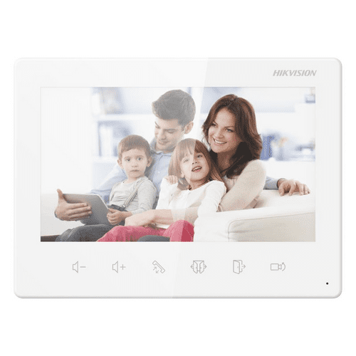 Hikvision DS-KH1200 7 inch Non-Touch -proof 2-Wire Analog Indoor Station