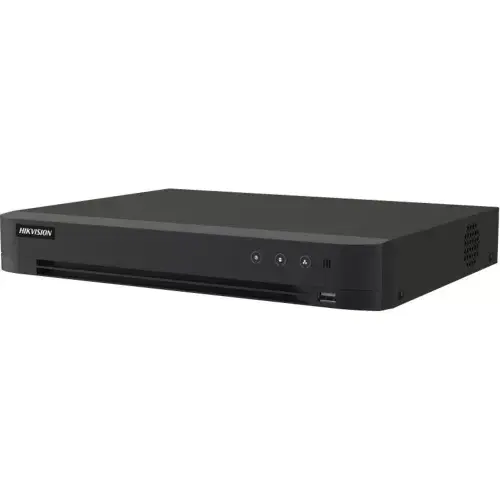 Hikvision iDS-7204HTHI-M1/PXT 4-Channel AcuSense PoC DVR (8MP, Hybrid / 5-in-1)