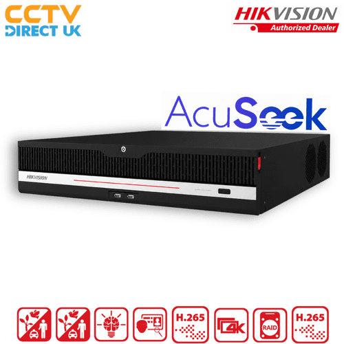 Hikvision IDS-9632NXI-M8/X DeepinMind NVR – 32 Channel 8K AI CCTV Recorder UK