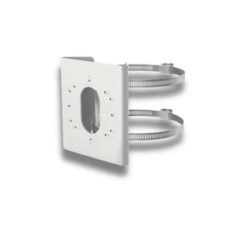 Hikvision Pole Mount Bracket (DS-1275ZJ-S-SUS) WHITE