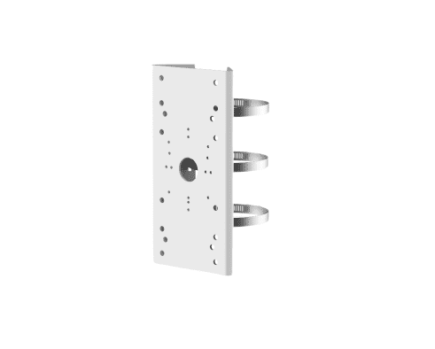 HIKVision pole mount bracket (DS-1275ZJ-SUS) WHITE