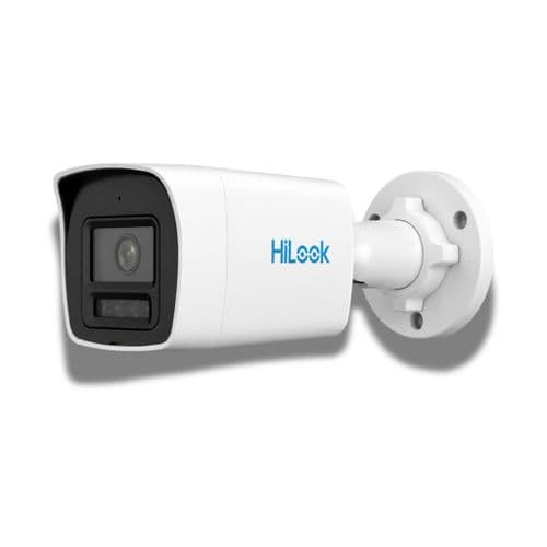 HiLook IPC-B129HA-LU 2MP Smart Hybrid Light Bullet IP Camera with Built-in Microphone
