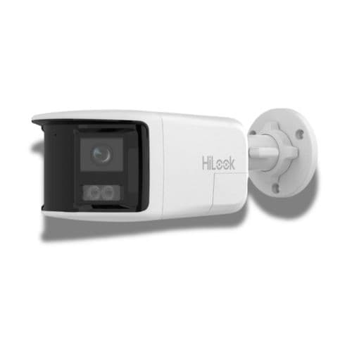 HiLook IPC-B480HAD-LUF/S(L)(RB) 8MP 180° Dual Lens Smart Hybrid Light PoE IP Bullet Camera