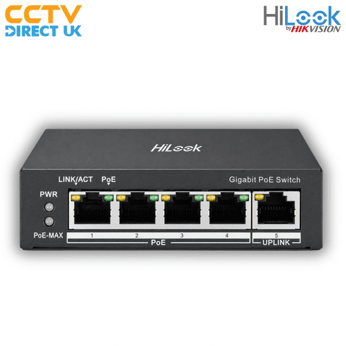 HiLook NS-0505P-35 5-Port PoE Network Switch by Hikvision
