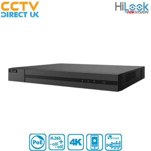 HiLook NVR-216MH-C/16P – 16-Channel Value Network Video Recorder