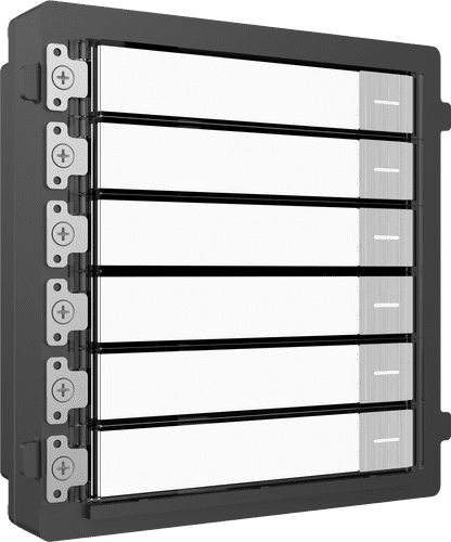 Nametag Module DS-KD-KK/S Stainless Steel Video Intercom Hikvision