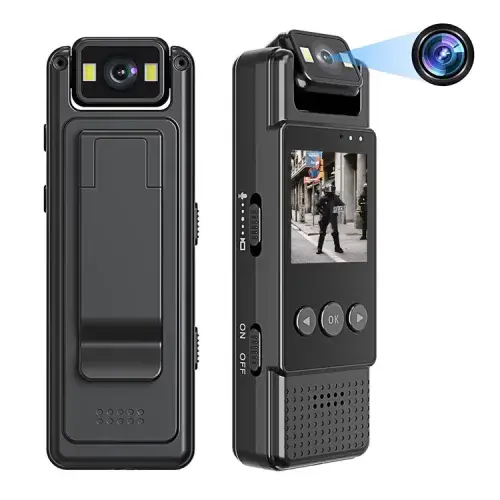 Oracle 1080P HD WiFi Mini Body Camera with 180° Rotation, Night Vision