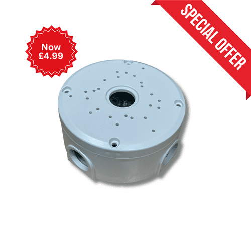 Outdoor Junction Ip Box 120x120x50 Mm Round (Offer)