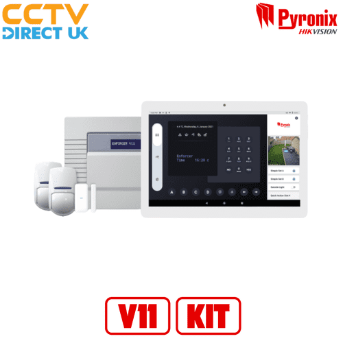 Pyronix Enforcer V11 Tablet Wireless Alarm Kit 2 with DIGI-WIFI (ENF-TAB-KIT2-UK)