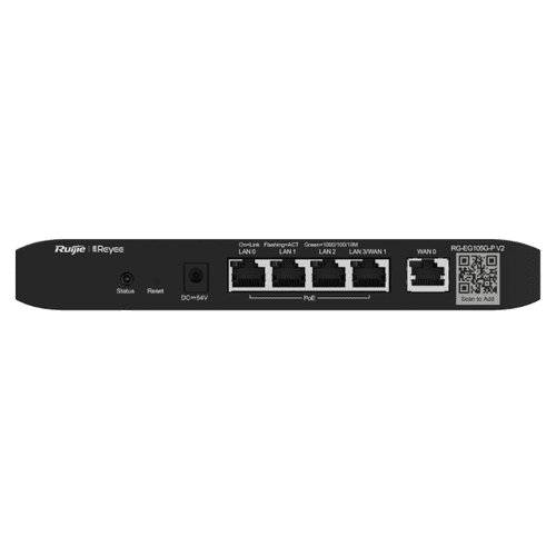RG-EG105G-P V2 Reyee Cloud Managed PoE Router