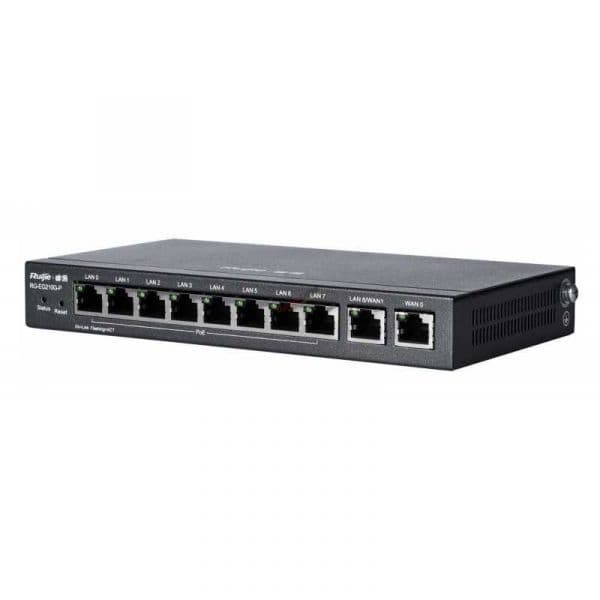 RG-EG210G-P REYEE 10 PORT GIGABIT CLOUD MANAGED POE ROUTER