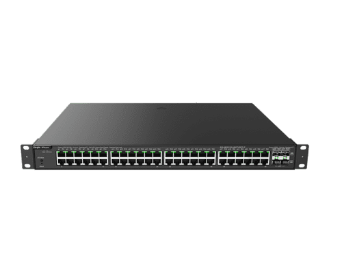 RG-NBS3100-48GT4SFP-P 48 Port Gigabit PoE/PoE+, 4 × 1GE SFP ports, Layer 2 Cloud Managed PoE Switch