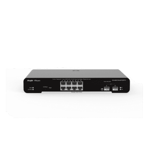 RG-NBS3100-8GT2SFP-P 8 Port Gigabit Layer 2 CLoud  Managed PoE switch, 2 SFP uplink