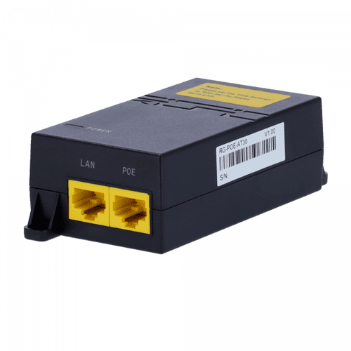 RG-POE-AT30 1-port Gigabit PoE adapter (1000Base-T, 52V, 31.2W)
