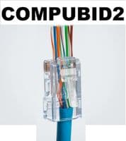 RJ45 Crimptool - Crimping Tool With 100 CAT5e Crimp Plugs