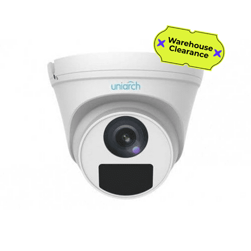 Uniarch IPC-T112-PF40 IP 2MP Turret Dome Camera 4.0mm (Offer)