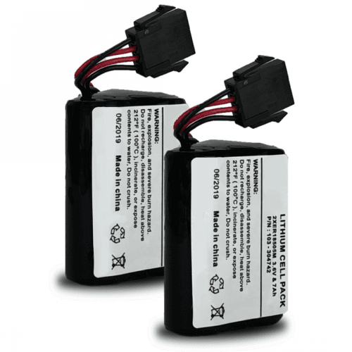 Visonic K-305177 Siren Lithium Battery (2XER18505M) Kit2Bat