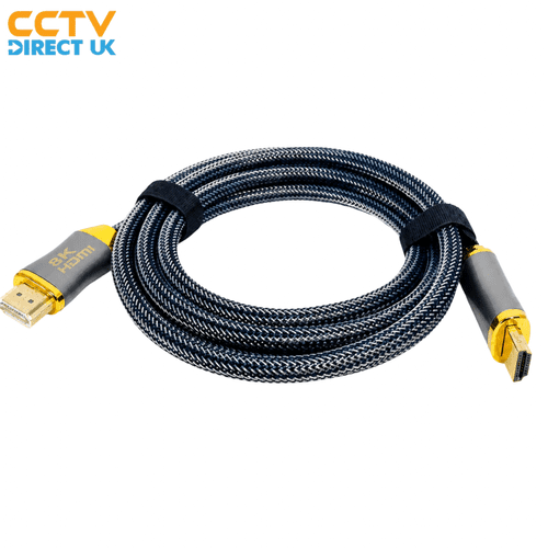 Xclio 2M HDMI 2.1 Cable  8K 60Hz, 4K 120Hz Braided HDMI Male to Male Cable
