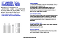 KIT LIMPIEZA FACIAL HIDRATANTE CUTIS NORMAL-SECO
