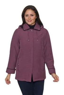 ❤️Plus❤️ Ladies Mid Weight Padded Jacket db1889