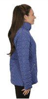 ❤️Plus Size 24 ❤️ Womens Luxury Diamond Stitch Quilted Jacket db9008