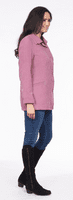 ❤️ Plus ❤️ Womens Lightweight Microfibre Spring Pink Jacket db178